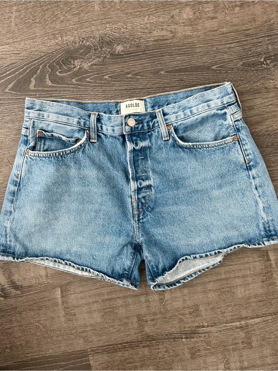 Agolde Pants - Agolde Faded Blue Denim Shorts. NWOT